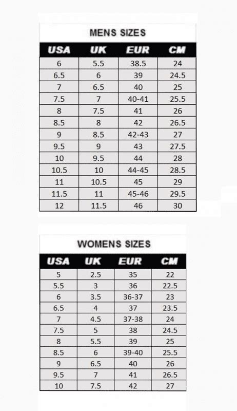 dior b23 size chart